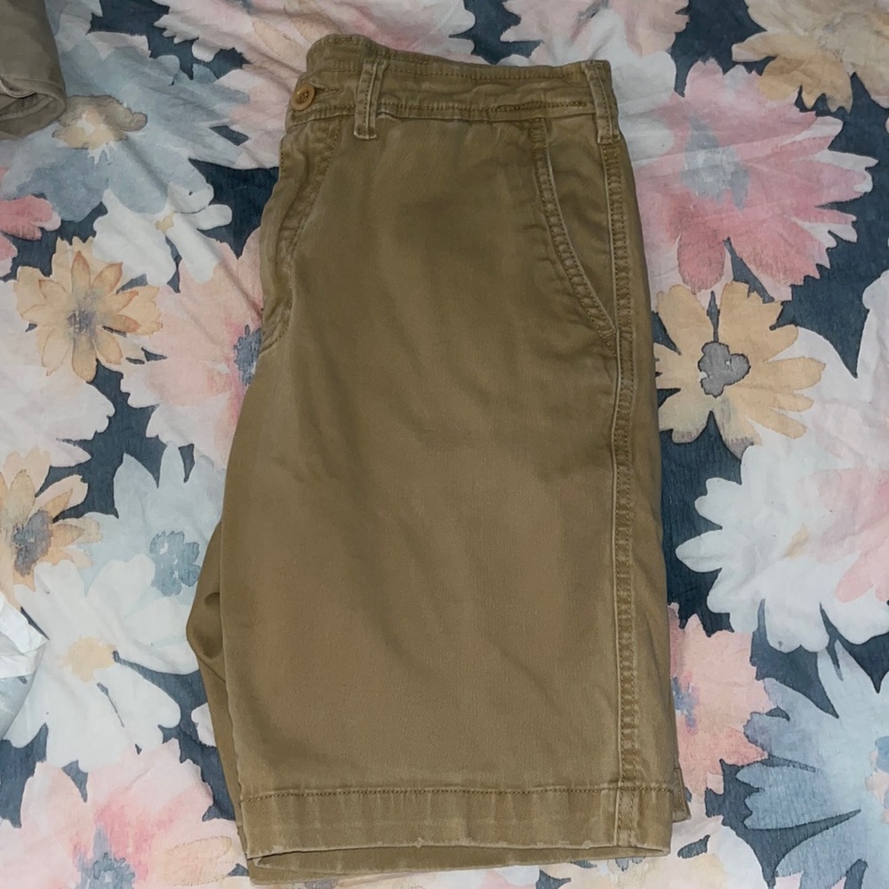 Mens Khaki Shorts